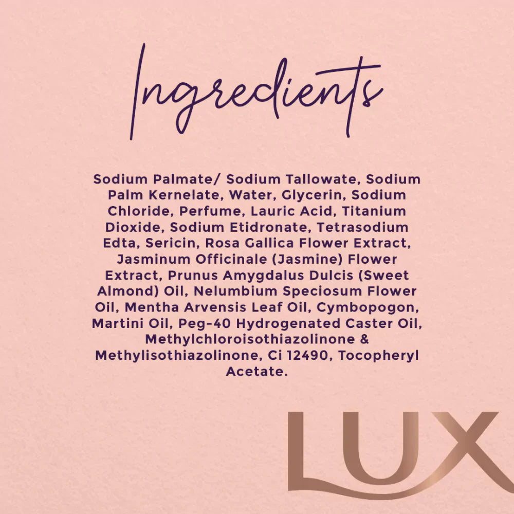 Lux Sc Bar Pink Rose Glow & Vitamin E 175G