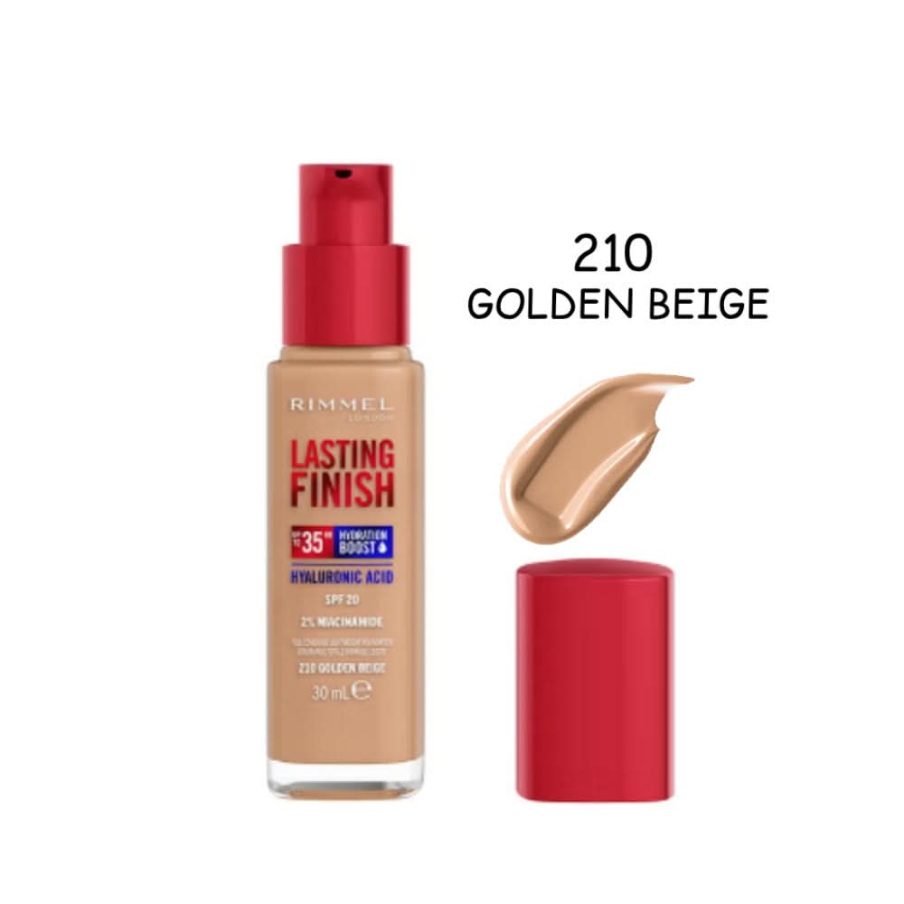Rimmel London Lasting Finish Foundation 210 Golden Beige