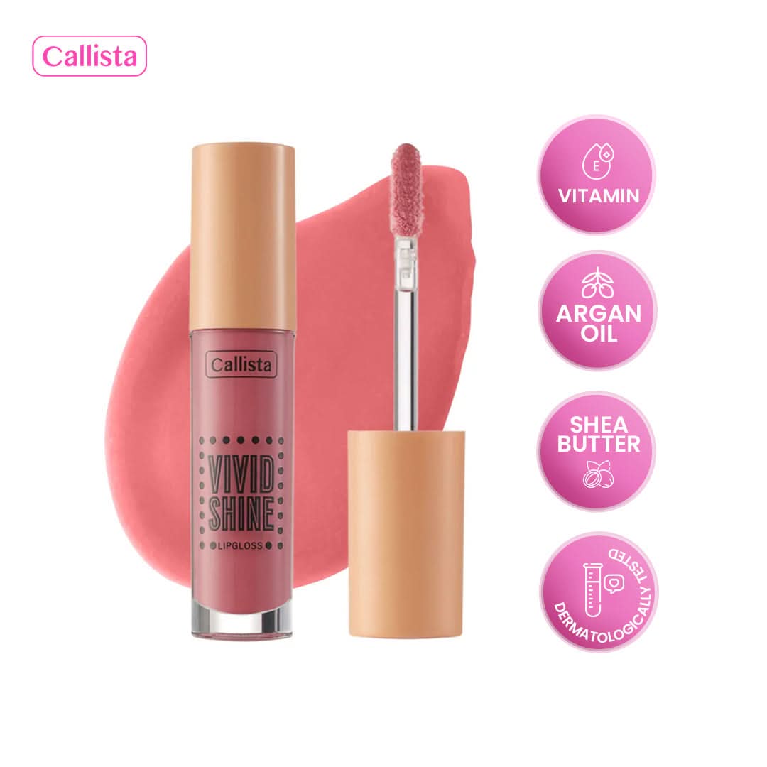 Callista Beauty Vivid Shine Lip Gloss