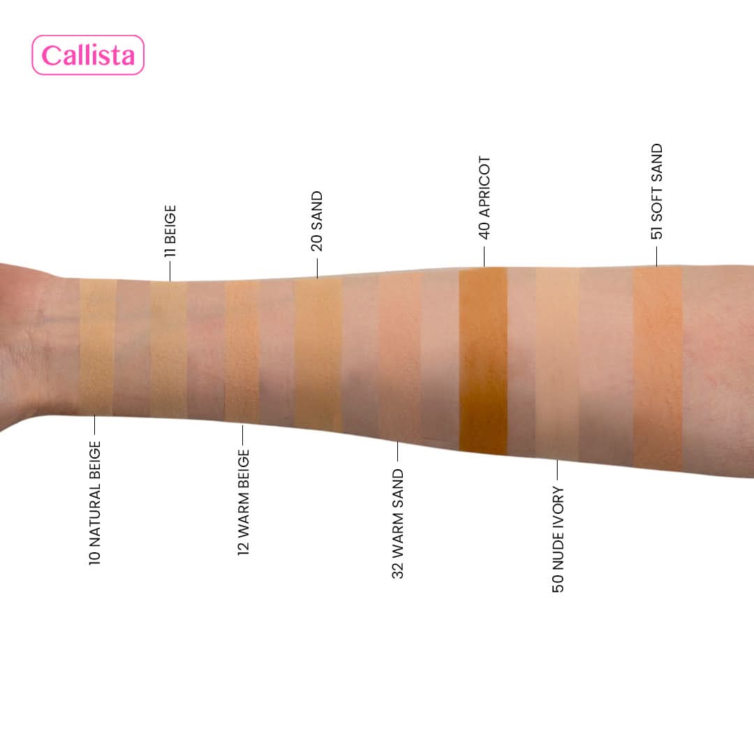 Callista Beauty Smooth & Matte Compact Powder