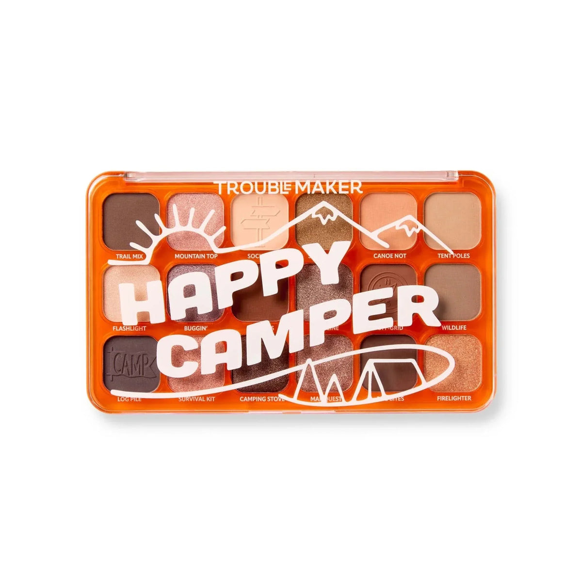 Trouble Maker Big Trouble Shadow Palette Happy Camper