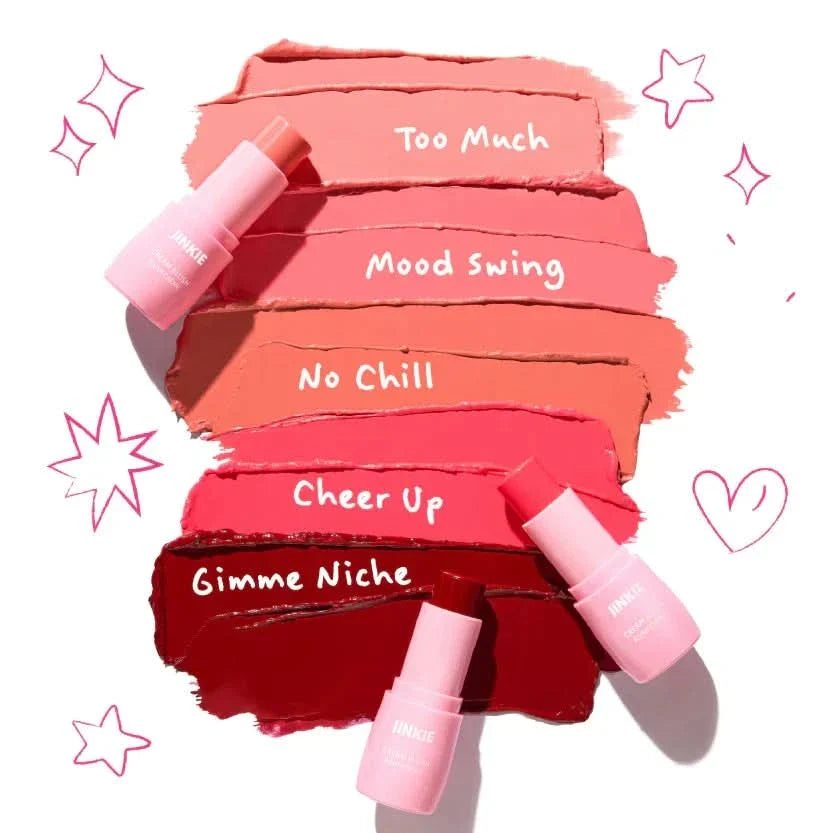 Trouble Maker Jinkie Stick Cream Blush Mood Swing Pink