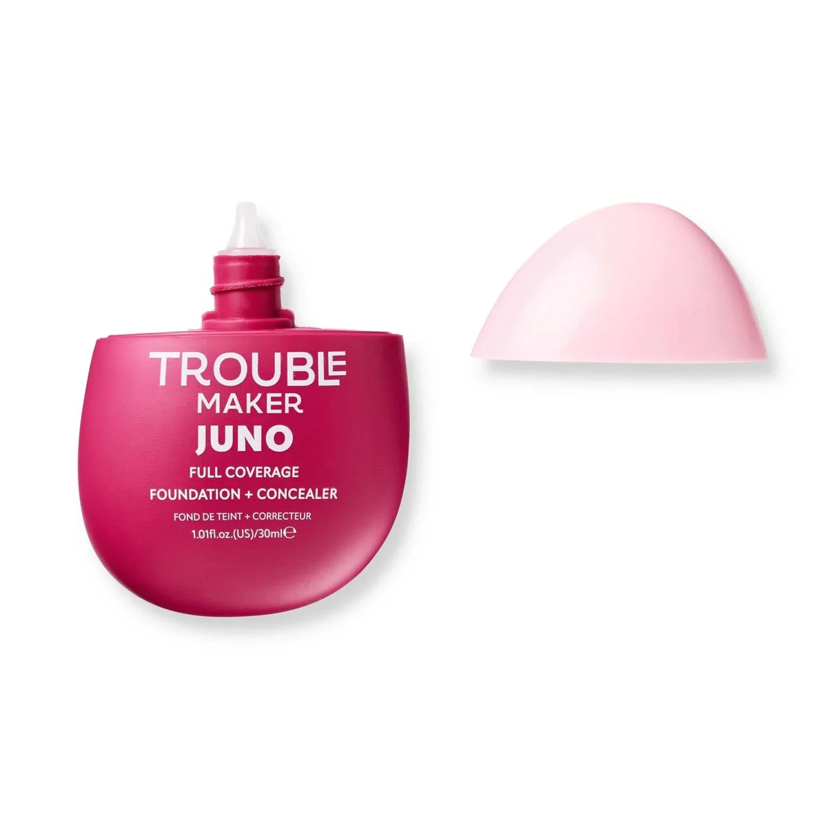 Trouble Maker Juno Full Coverage Matte Foundation Gold Star 30ml
