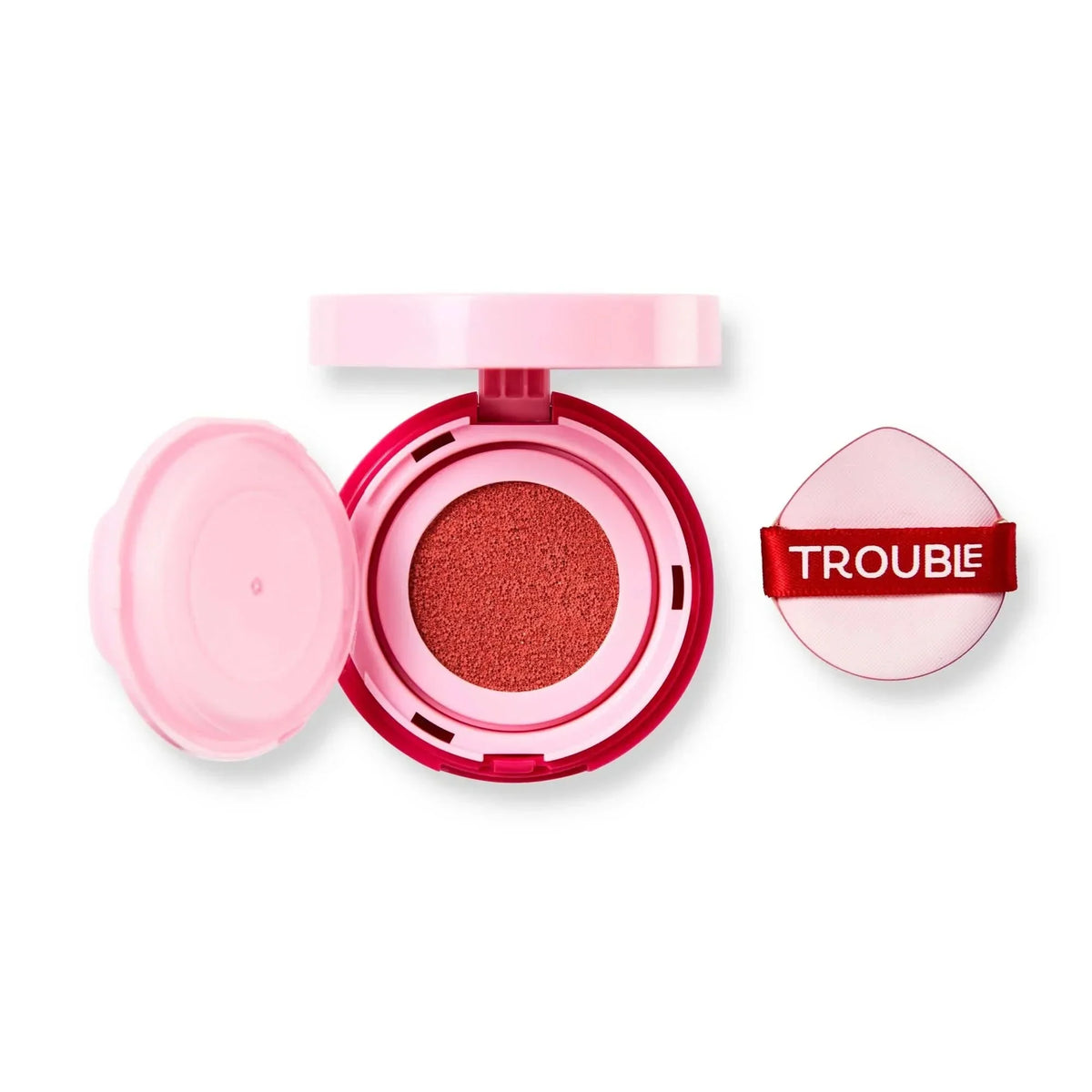 Trouble Maker Press Play Blush Cushion On Repeat Rosie Pink 4gm