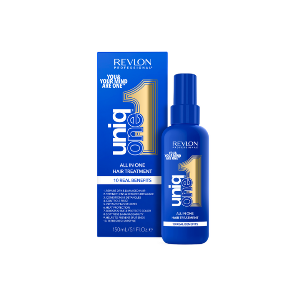 UniqONE Repair Hair Spray Leave-In Treatment - 150ml - "All-in-One" 10 Benefits Hair Serum - Mental Wellness Edition