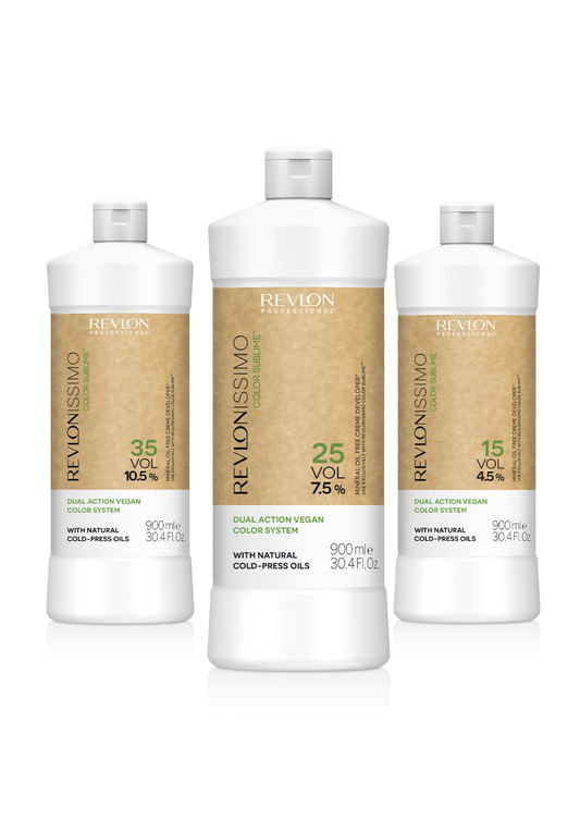 Revlonissimo Color Sublime Creme Developers 900ml All Variants