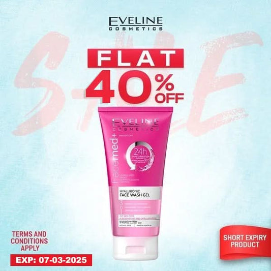 Eveline FACEMED+hyaluronic Face Wash Gel 150ml