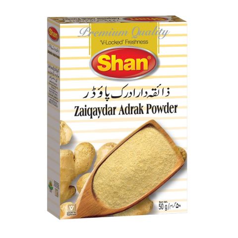Shan Zaiqaydar Adrak Powder 50gm