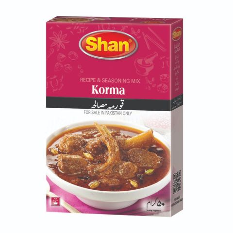 Shan Korma Recipe Masala 50gm