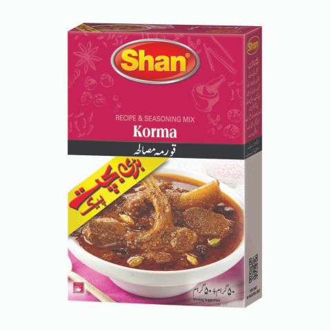 Shan Korma Recipe Masala Double Pack