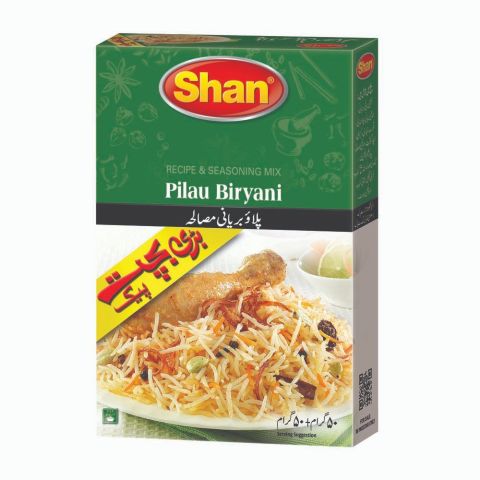 Shan Pilau Biryani Recipe Masala Double Pack