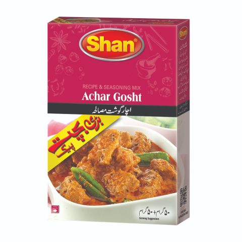 Shan Achar Gosht Recipe Masala, Double Pack