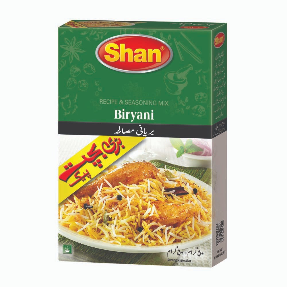 Shan Biryani Recipe Masala Double Pack