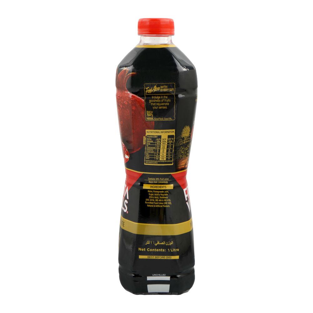 Nestle Fruita Vitals Kandahari Red Anaar Fruit Drink 1L Pet Bottle