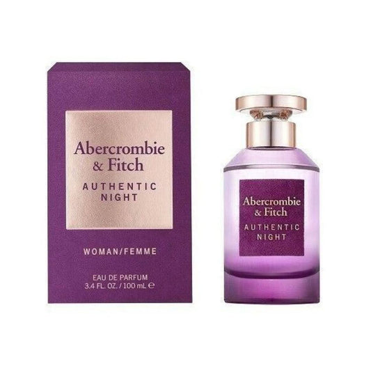 ABERCROMIE & FITCH AF AUTHENTIC NIGHT WOMEN EDP 100ML