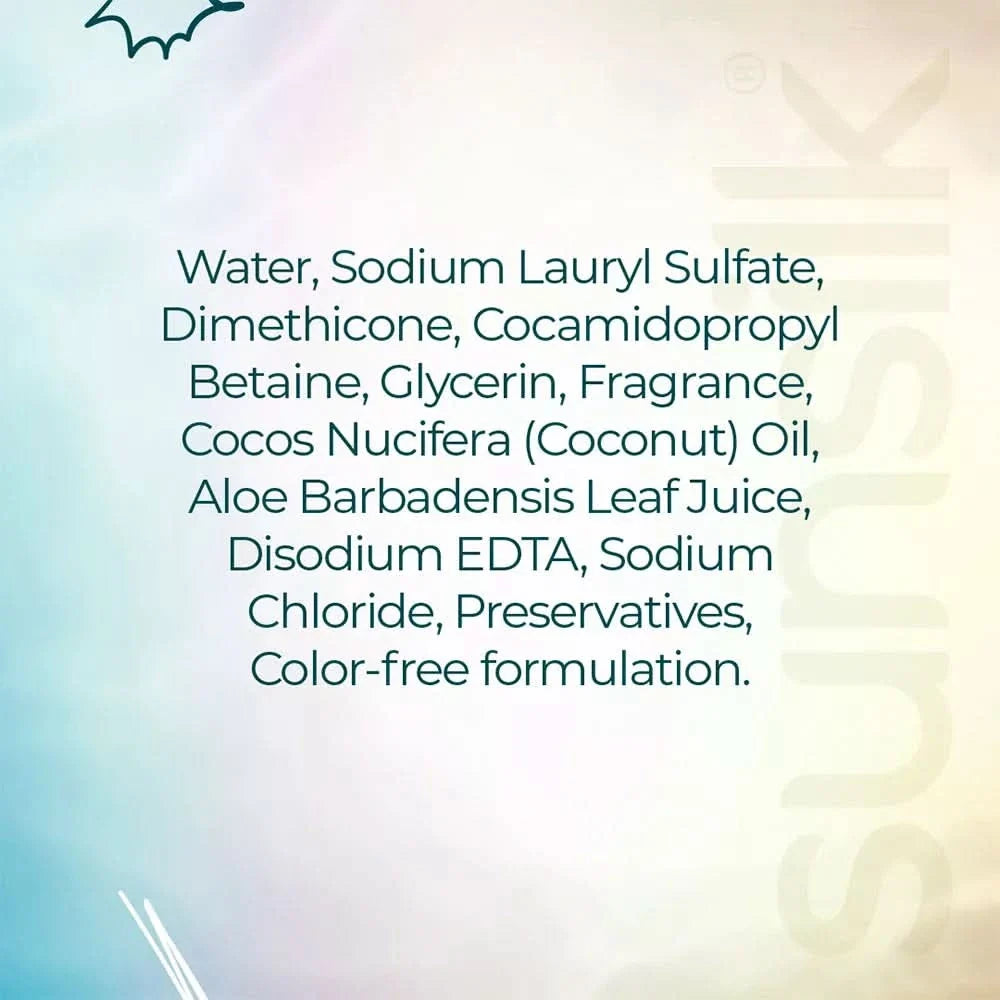 Sunsilk Cocunut oil & alovera 24X205ml