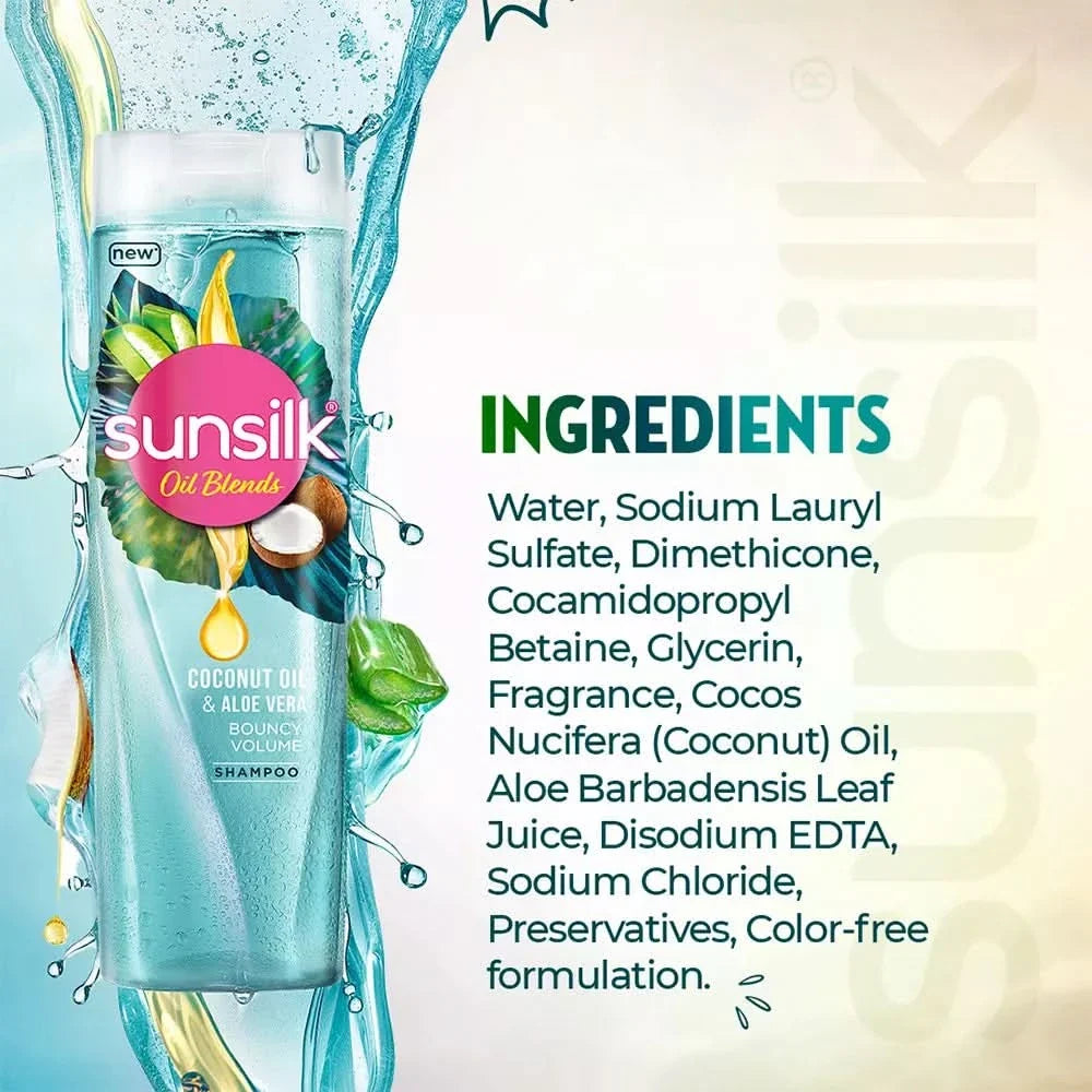 Sunsilk Cocunut oil & alovera 24X205ml