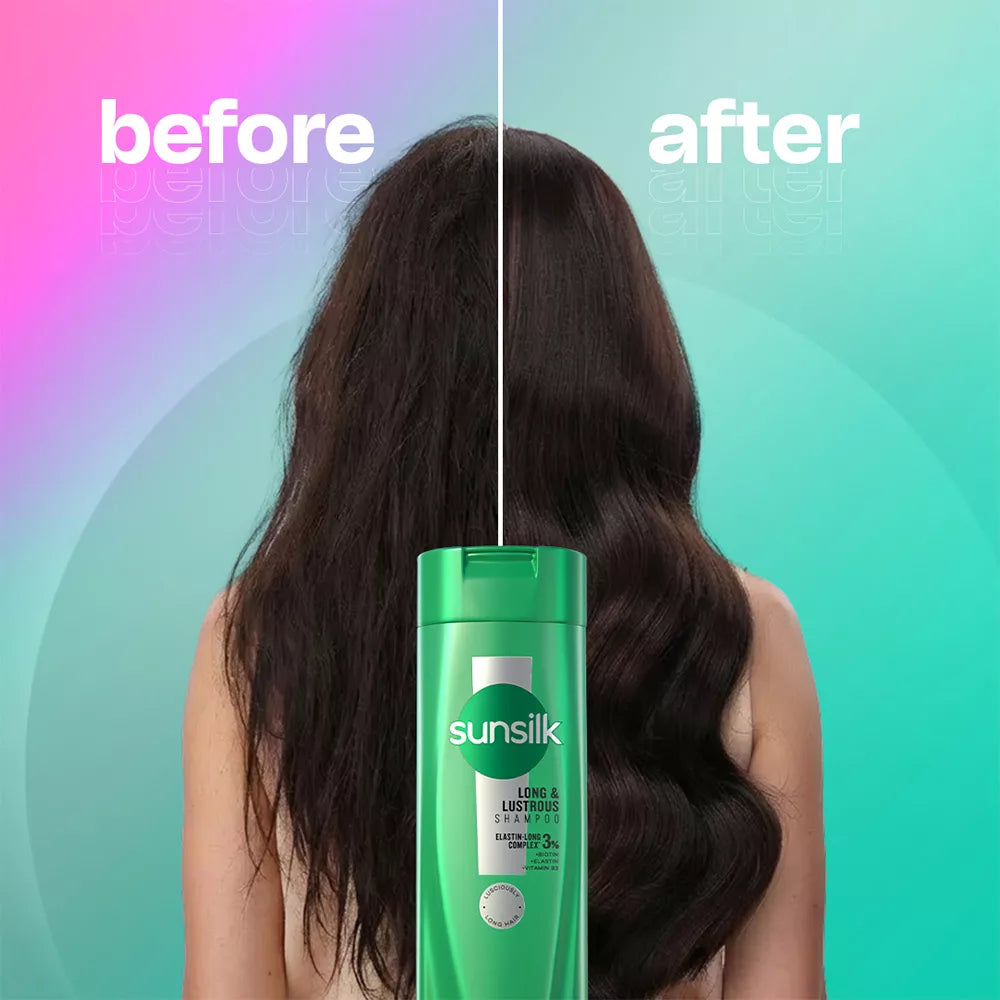 Sunsilk Long & Lustrous Shampoo 185ml