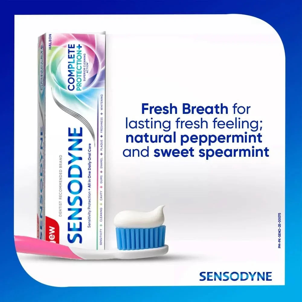 Sensodyne Complete Protection + Superior Cleaning Action Toothpaste 100g