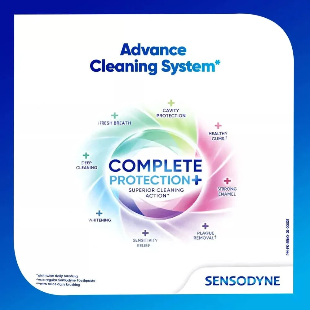 Sensodyne Complete Protection + Superior Cleaning Action Toothpaste 100g