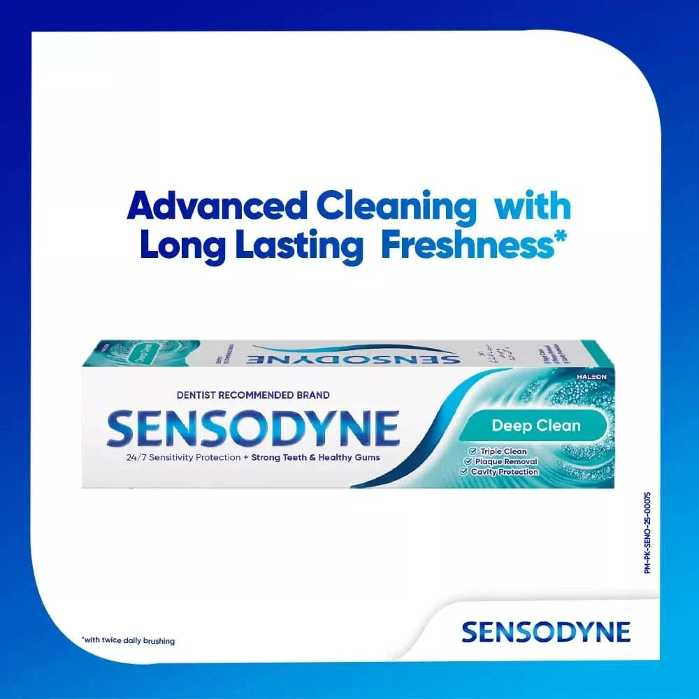Sensodyne Deep Clean Toothpaste 100g