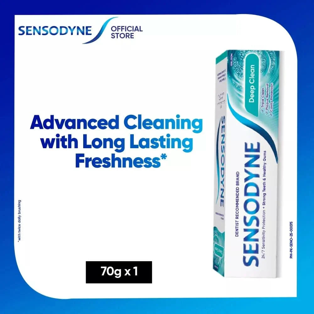 Sensodyne Deep Clean Toothpaste - 70g