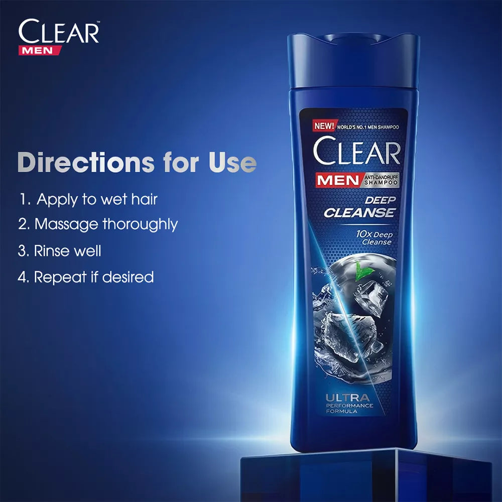 CLEAR SHMP DEEP CLEANSE 380ML