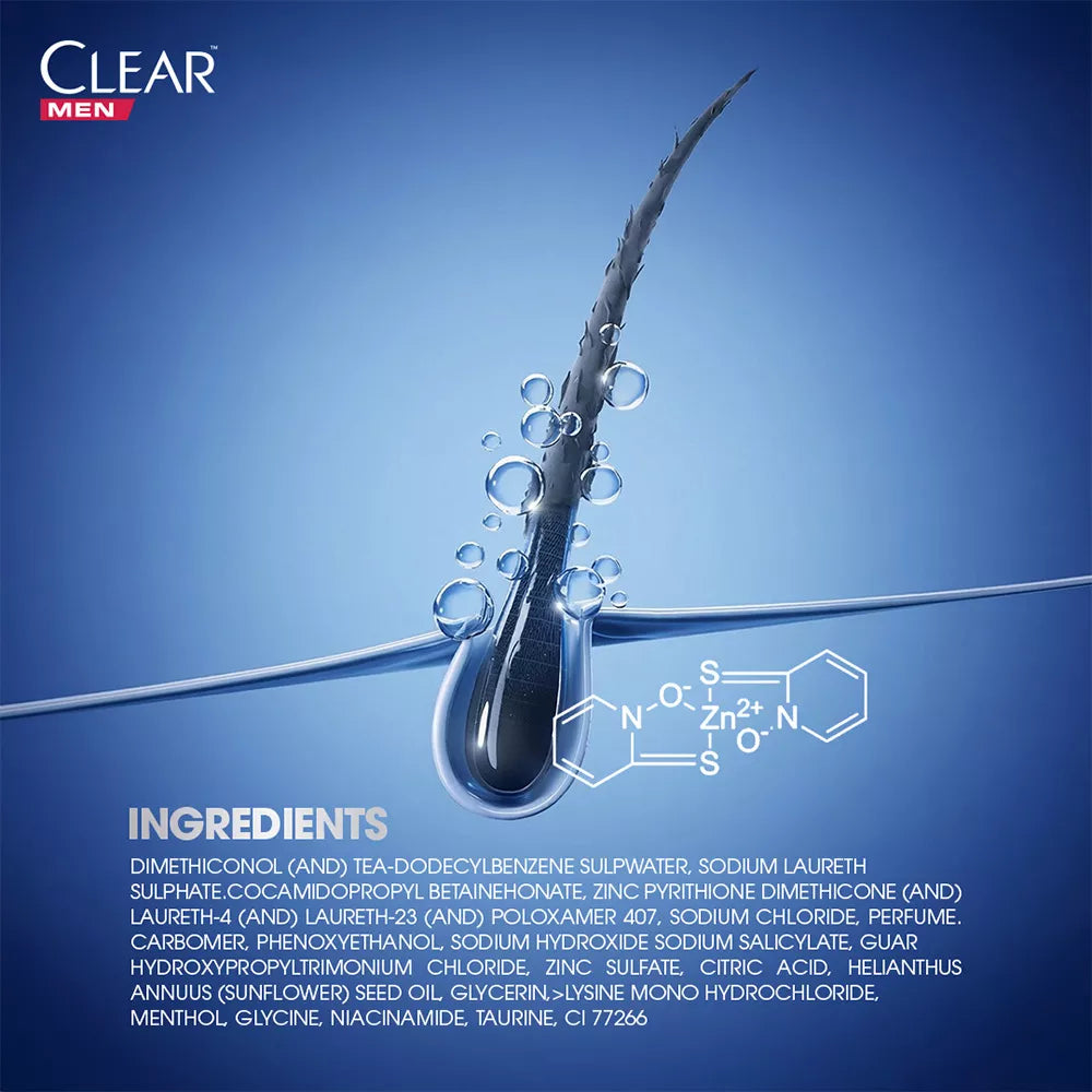 CLEAR SHMP DEEP CLEANSE 380ML