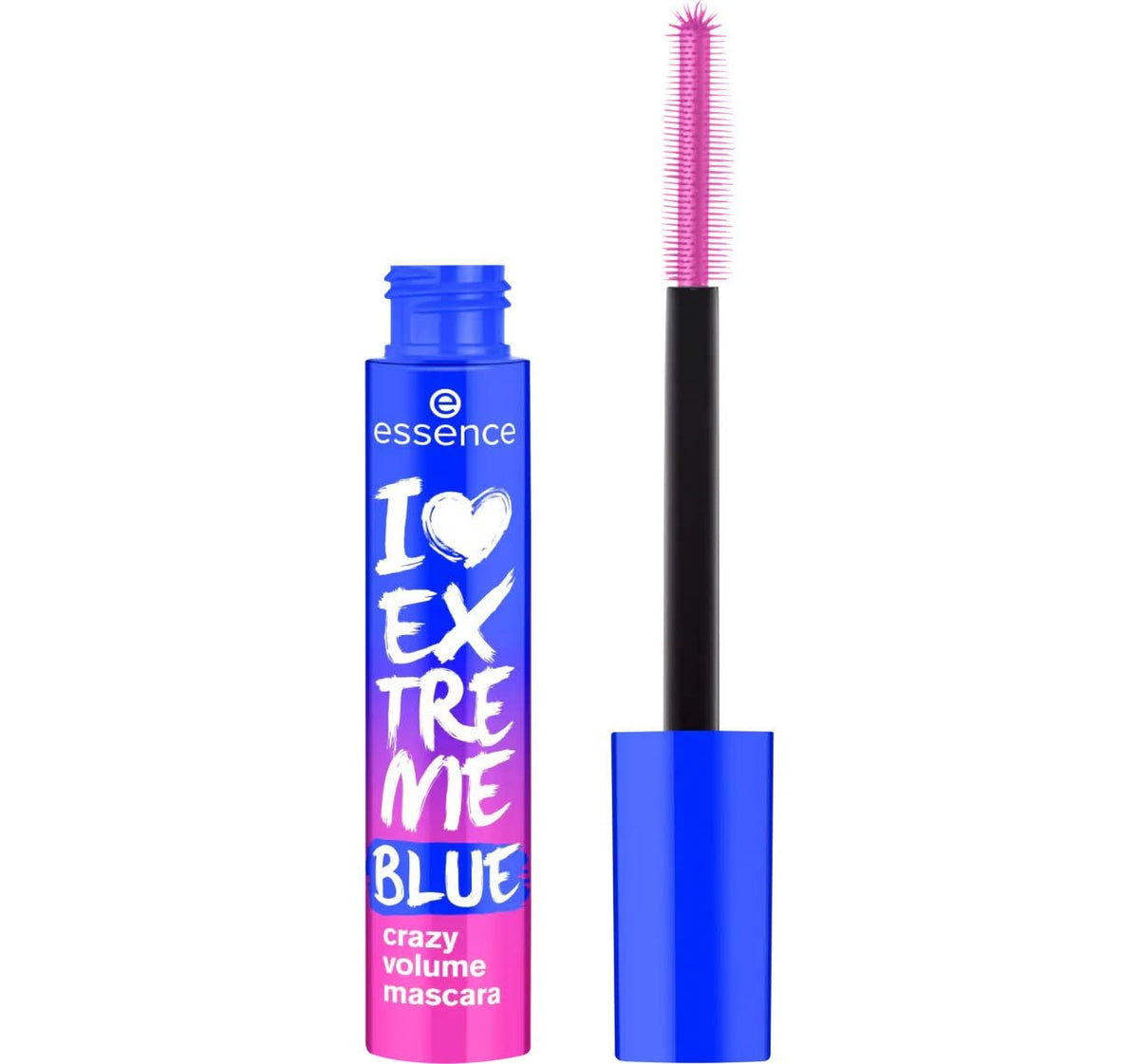 essence I LOVE EXTREME BLUE crazy volume mascara