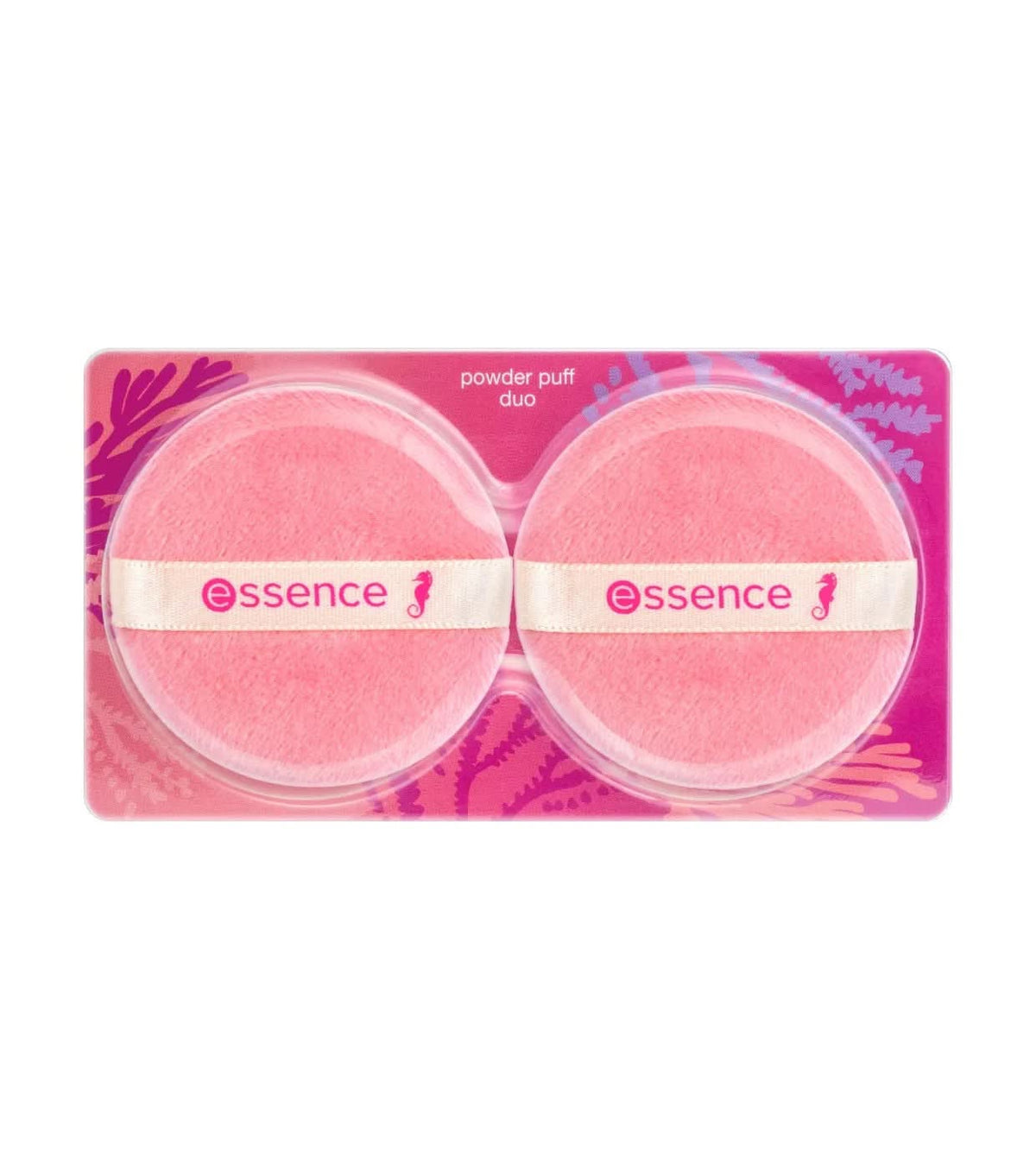 Essence LIFE in CORAL powder puff duo 01