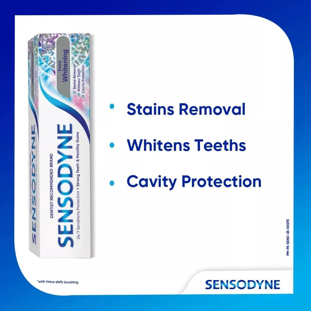 Sensodyne Extra Whitening Toothpaste 100g