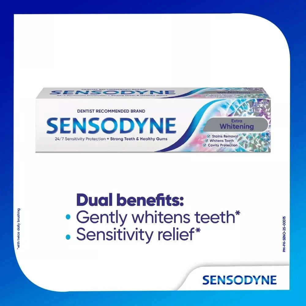 Sensodyne Extra Whitening Toothpaste 70g