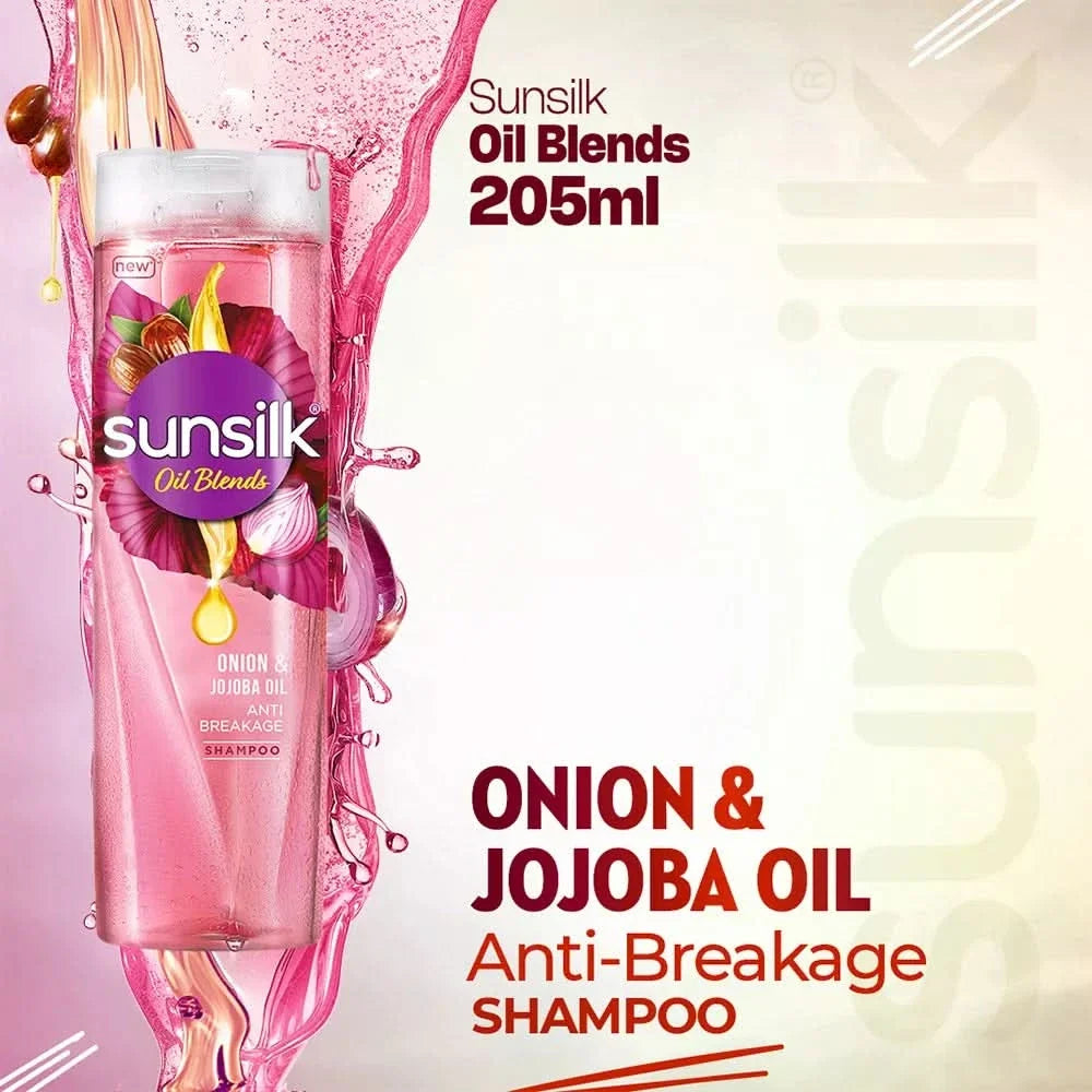 sunsilk onion & jojoba oil shampoo 205ml