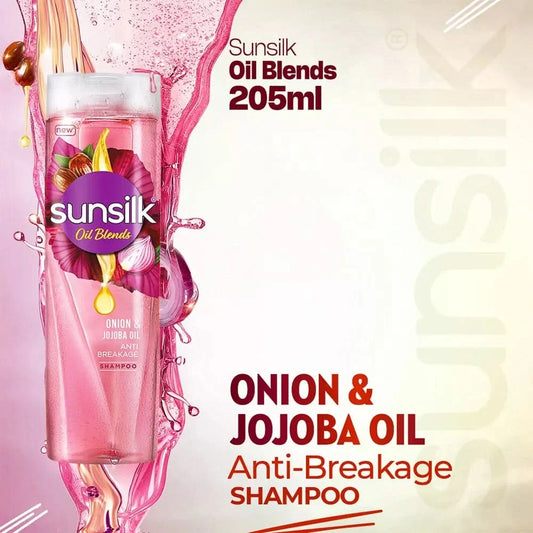 sunsilk onion & jojoba oil shampoo 205ml