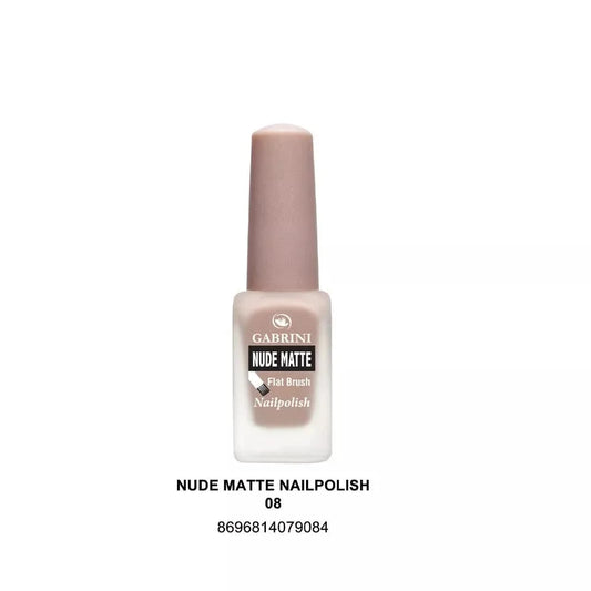 Gabrini Nude Matte Nail Polish # 08