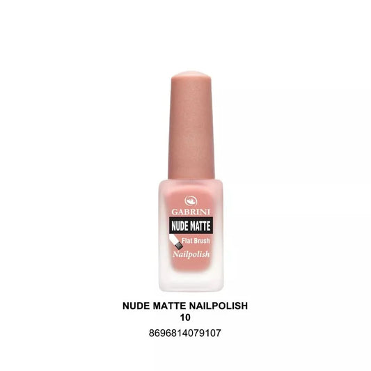 Gabrini Nude Matte Nail Polish # 10