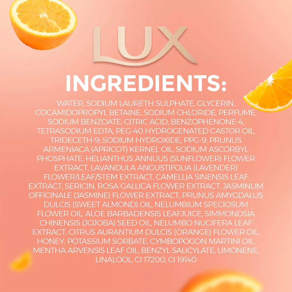 LUX TANGERINE BODYWASH 520ML