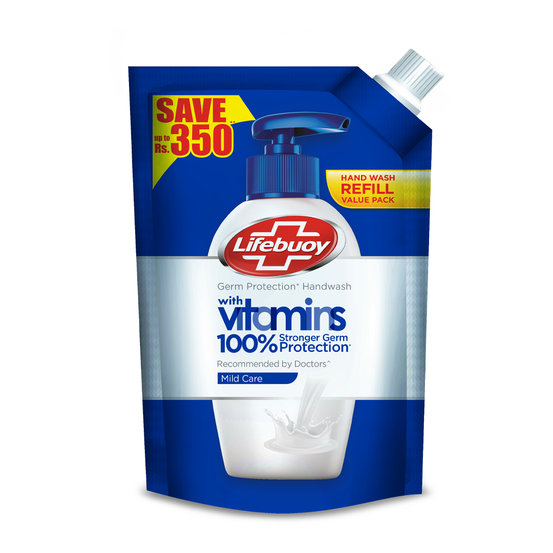 LIFEBUOY - MILD CARE HANDWASH - 900ML