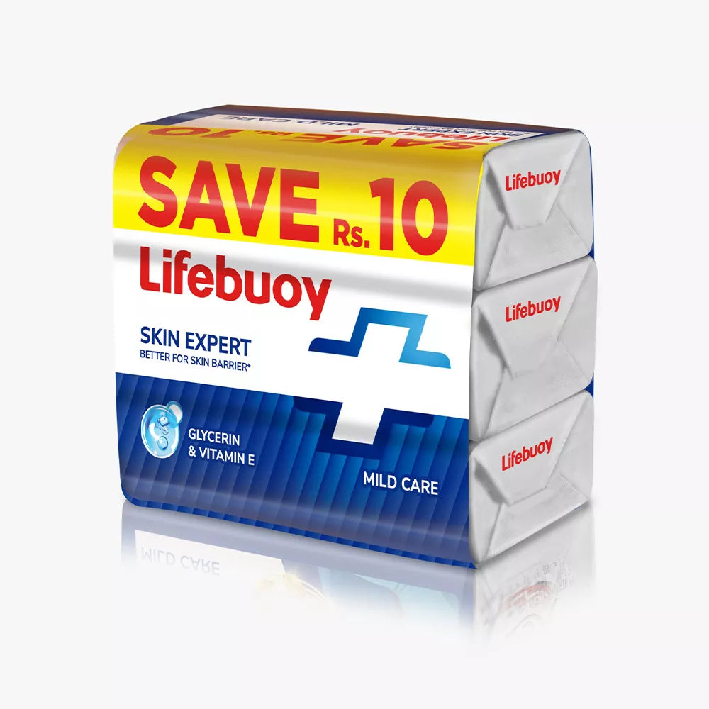 Lifebuoy Bar Care  Trio (White) 130G
