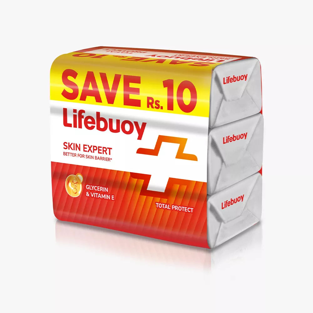 LIFEBUOY TOTAL SOAP BAR TRIO 140G