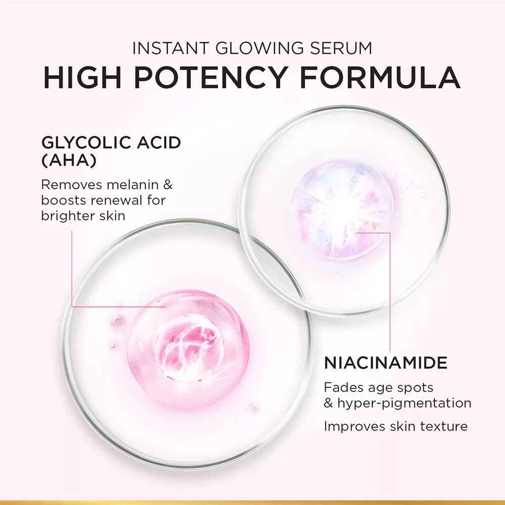 Loreal Paris Glycolic Bright Instant Glowing Face Serum 30ML