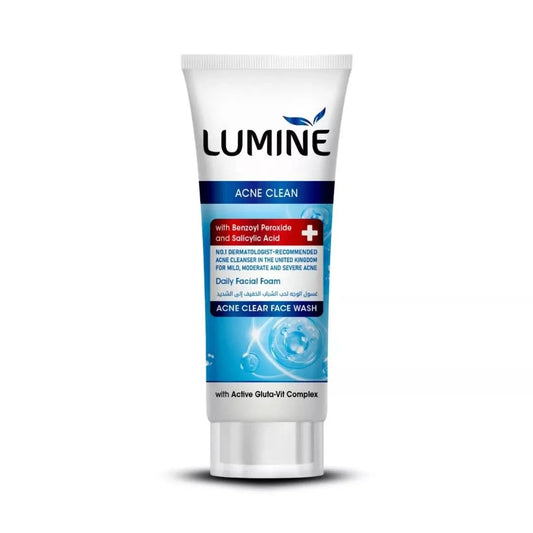 LUMINE FACE WASH - ACNE CLEAN -  BLUE