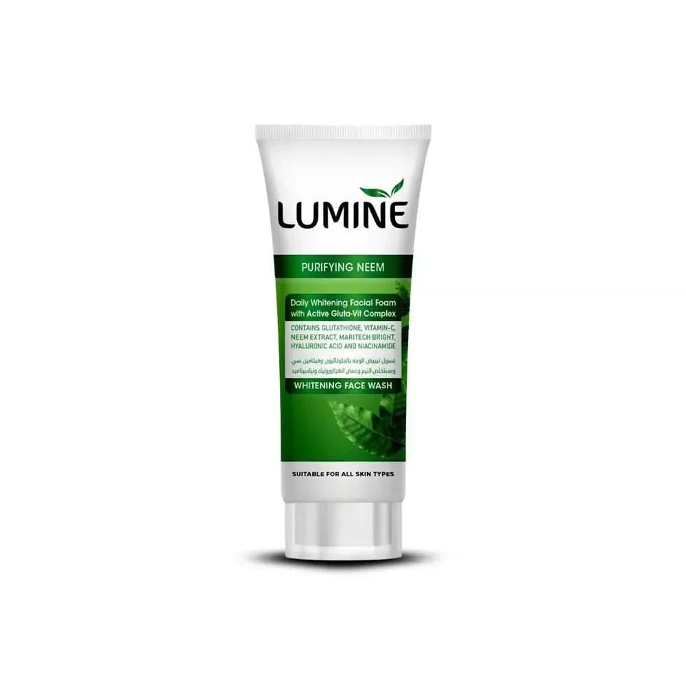 LUMINE FACE WASH - PURIFYING NEEM -  GREEN