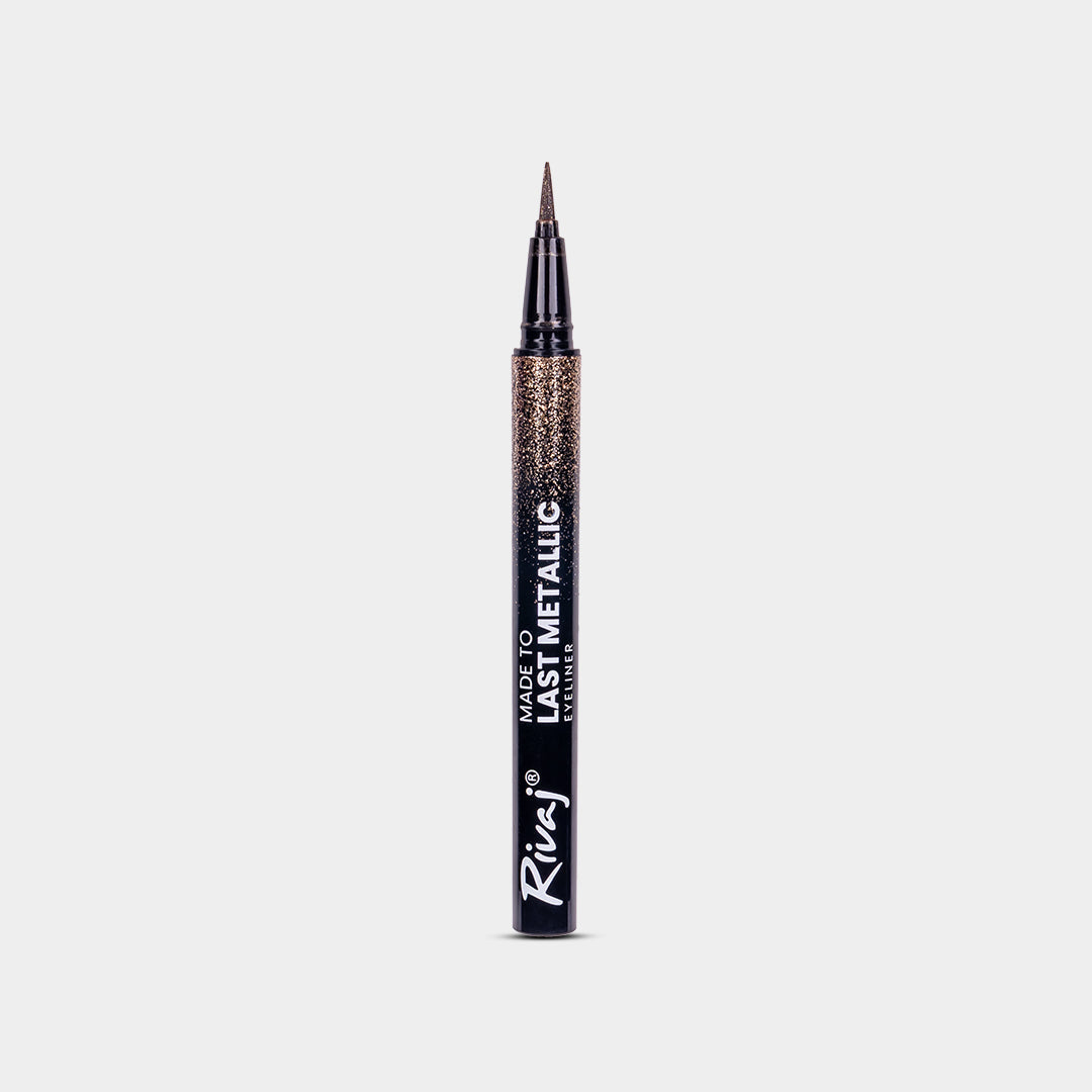 Rivaj - Made to Last Metallic Eyeliner - Gold