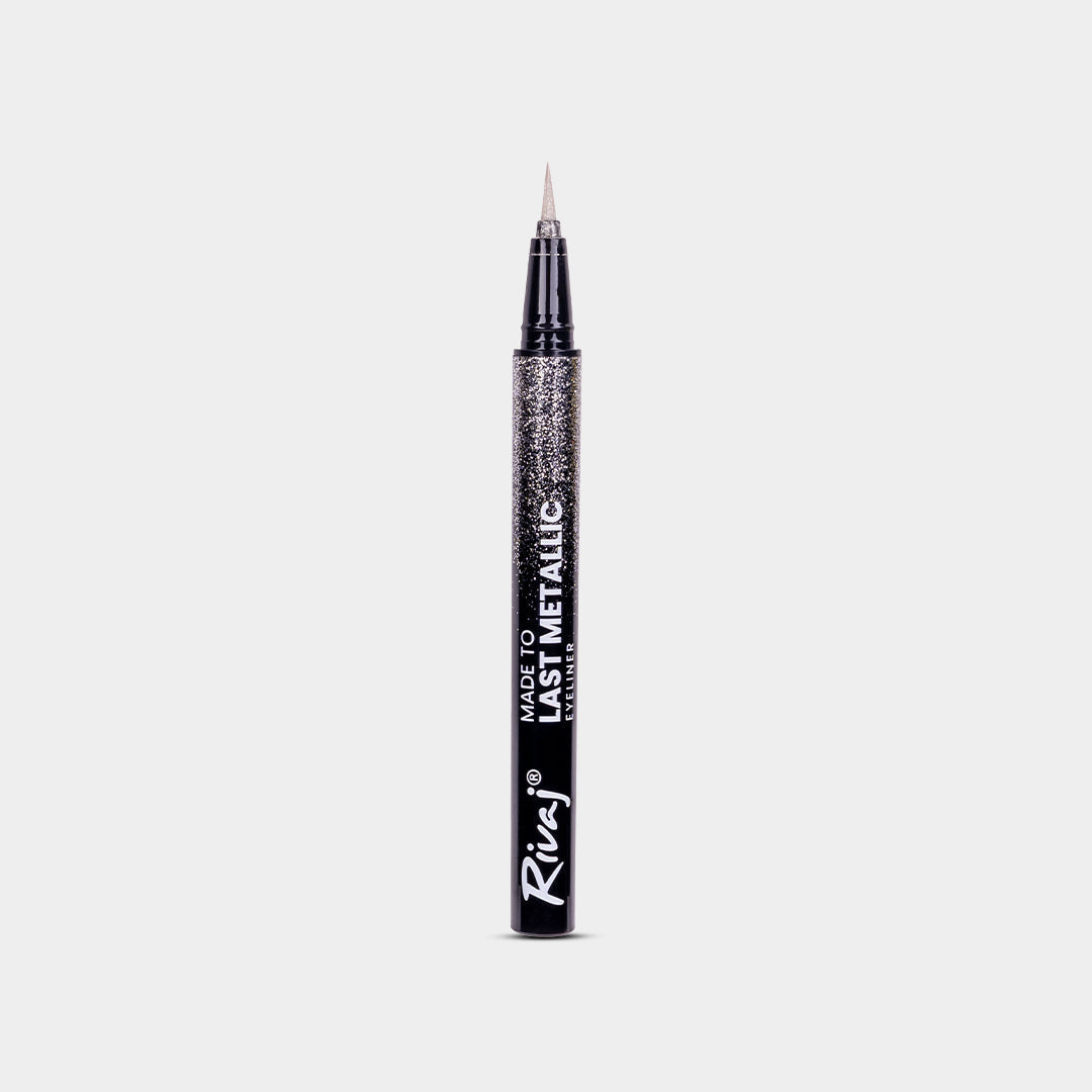 Rivaj - Made to Last Metallic Eyeliner - Silver