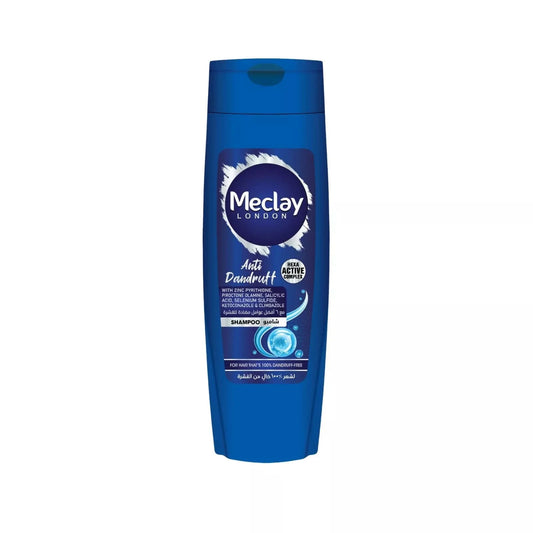 MECLAY LONDON SHAMPOO - ANTI DANDRUFF -  BLUE - 185 ml