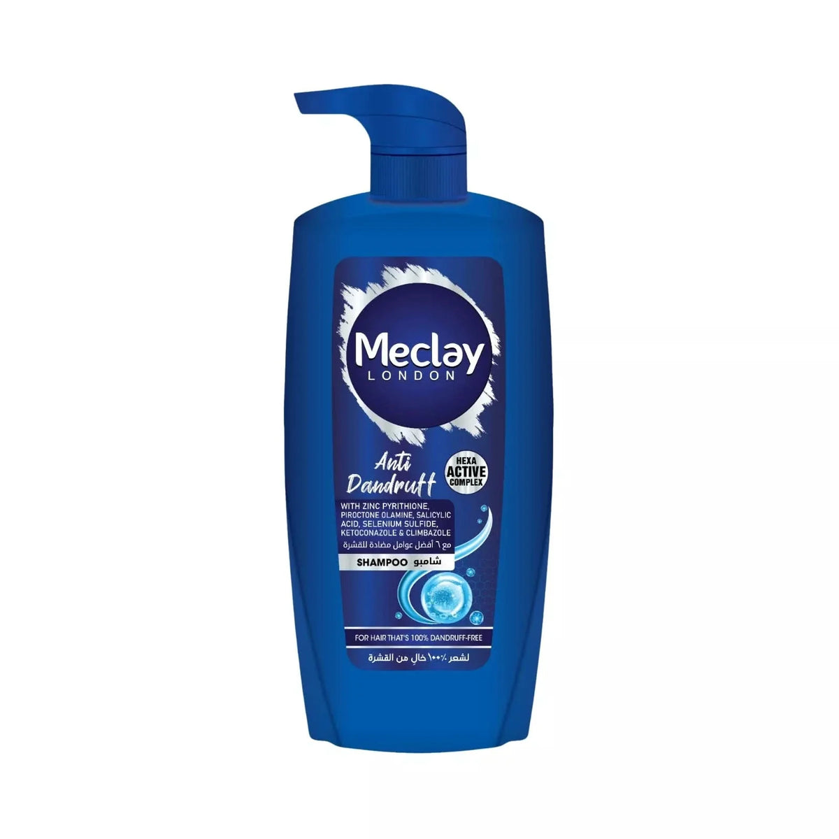 MECLAY LONDON SHAMPOO - ANTI DANDRUFF -  BLUE - 660 ml