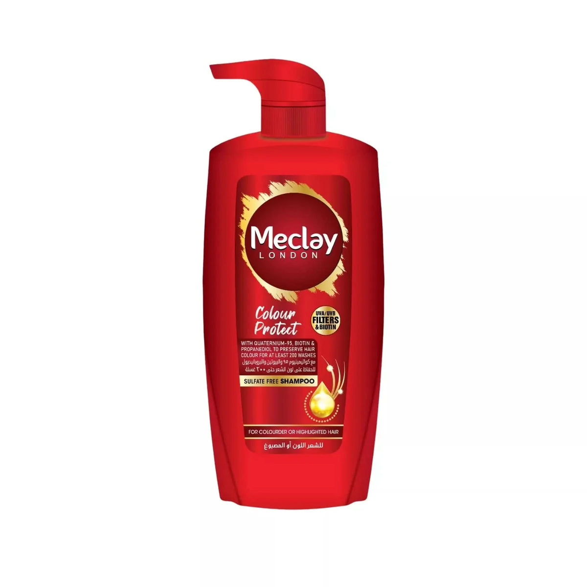MECLAY LONDON SHAMPOO - COLOUR PROTECT -  RED - 660 ml