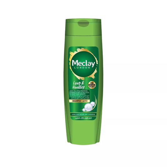 MECLAY LONDON SHAMPOO - LONG & HEALTHY -  GREEN - 185 ml