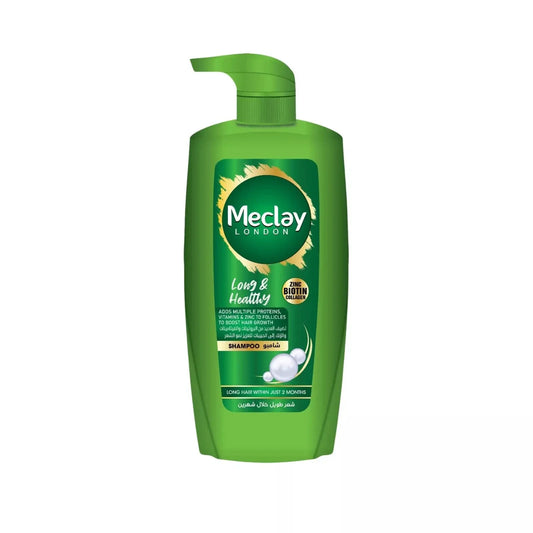 MECLAY LONDON SHAMPOO - LONG & HEALTHY -  GREEN - 660 ml